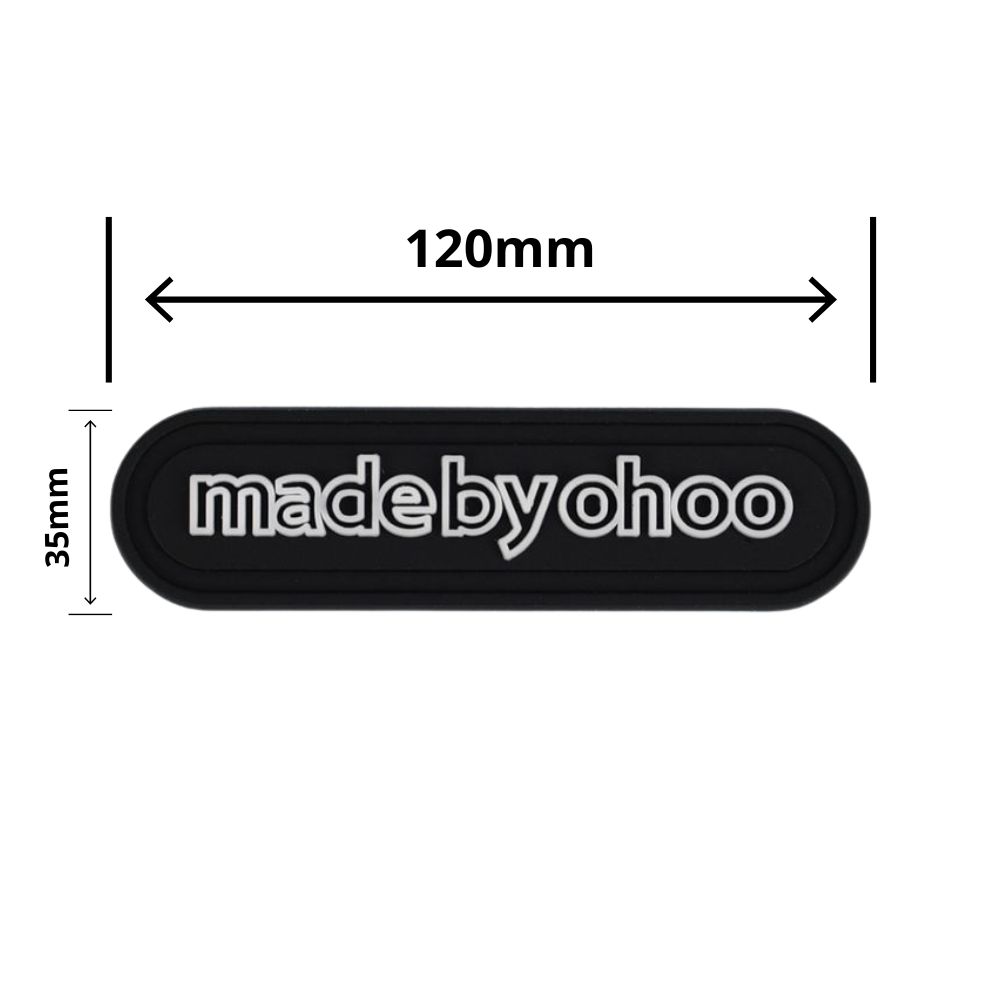 LOGO PVC SIZE 35mmx120mm