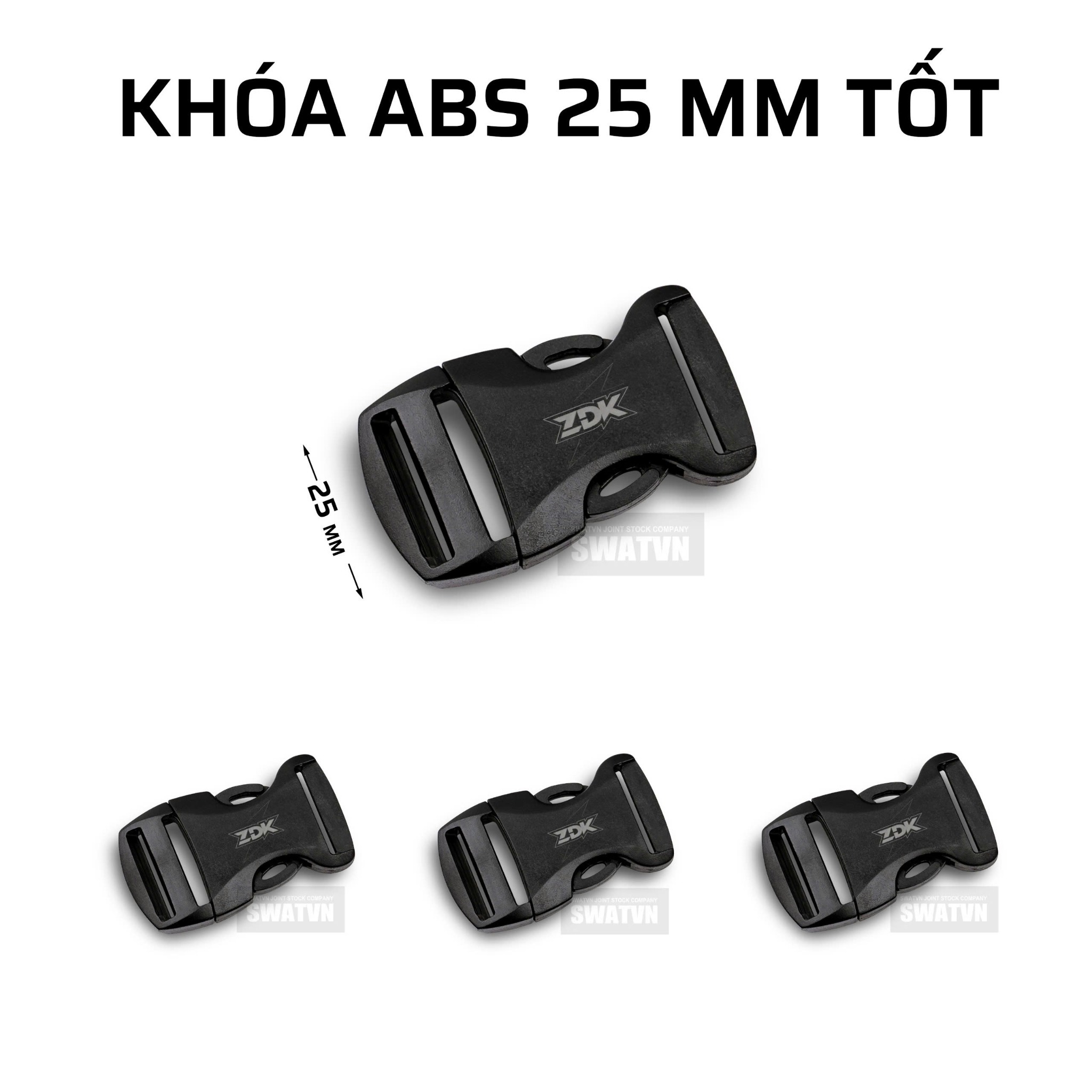 KHOÁ ABS 25mm TỐT