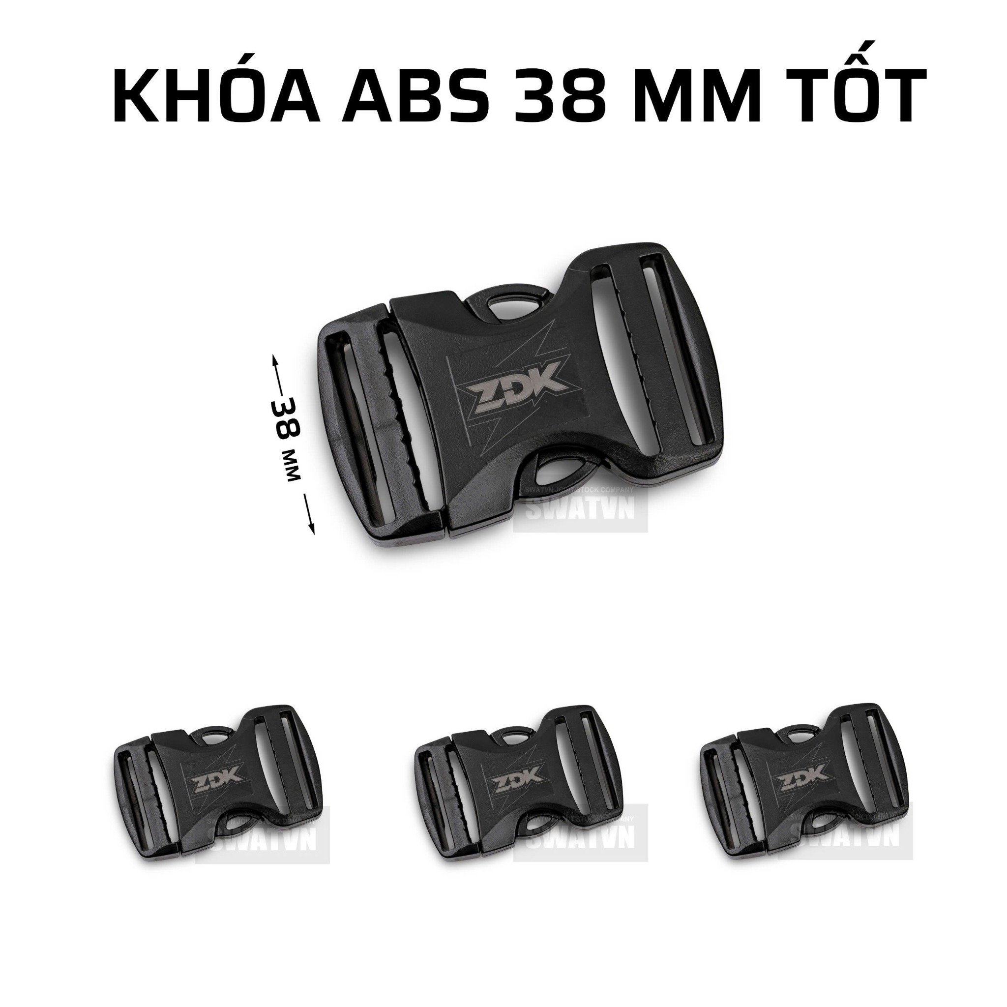 KHOÁ ABS 38mm TỐT