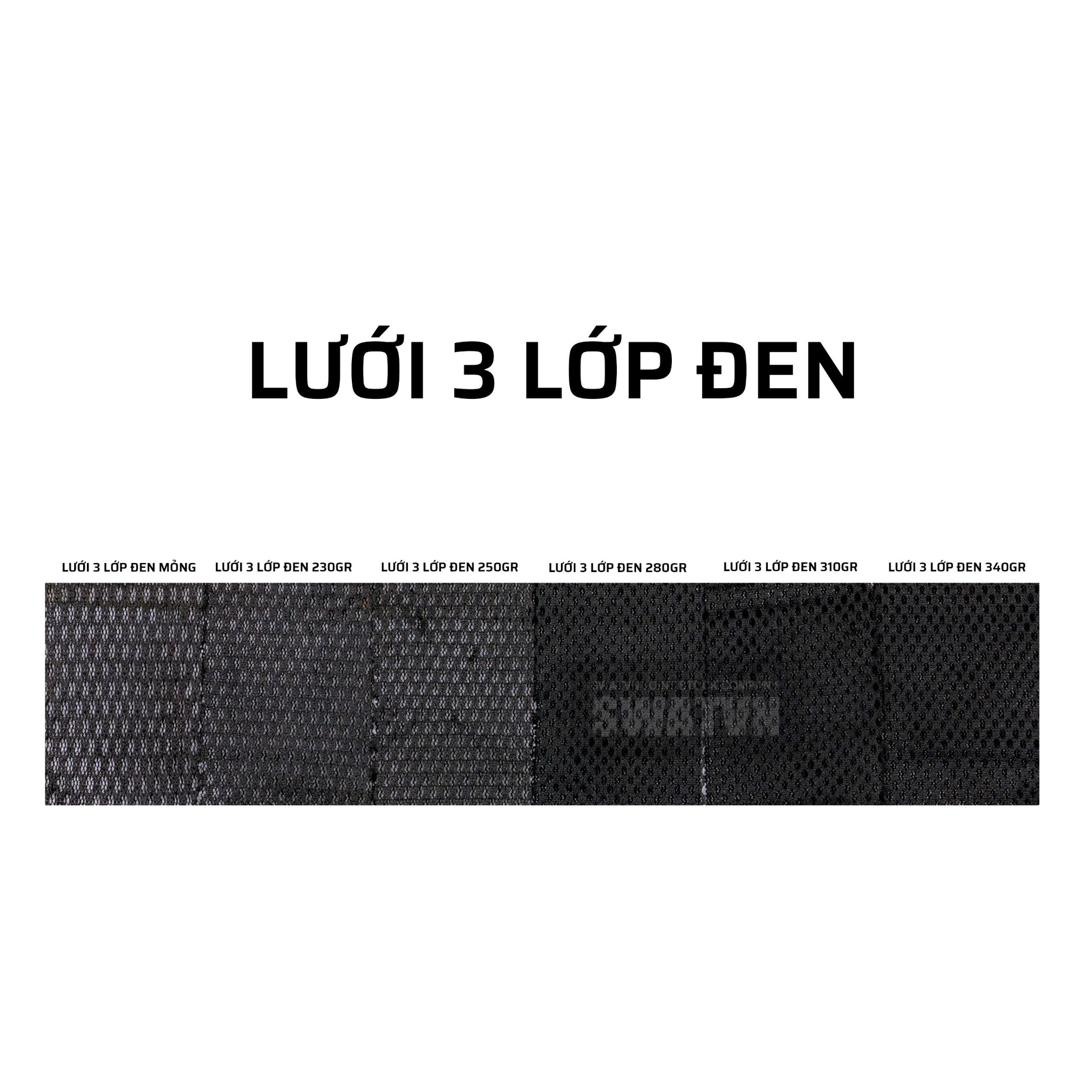 LƯỚI 3 LỚP ĐEN